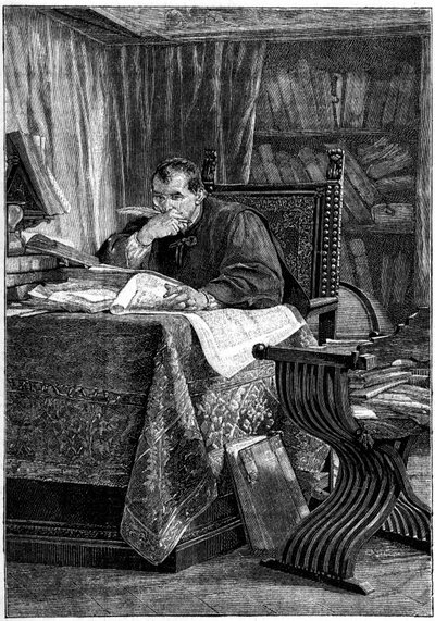 Portrait of Niccolo Machiavelli by Stefano Ussi