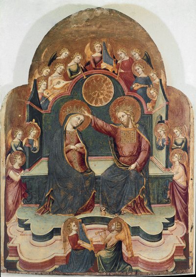 The Coronation of the Virgin by Stefano Veneziano