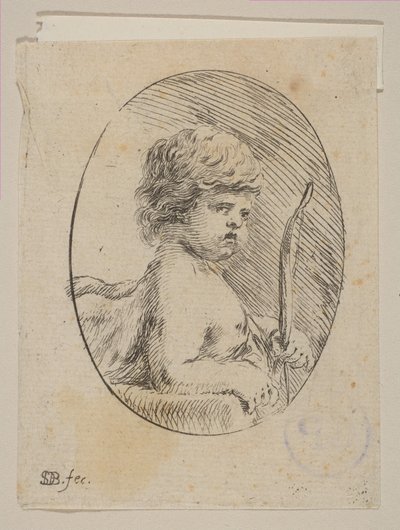 A Small Cupid with His Bow, from 