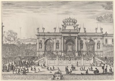 Altar for Corpus Christi Day by Stefano della Bella