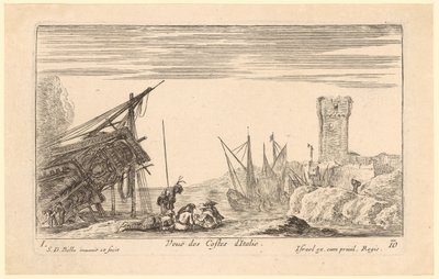 View of the Italian Coast by Stefano della Bella