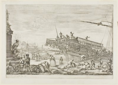 Change of a Galley of the Order of Saint Stephen by Stefano della Bella