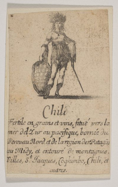 Chile, from Game of Geography by Stefano della Bella
