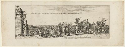 Entrance of the Ambassador of Poland into Rome by Stefano della Bella
