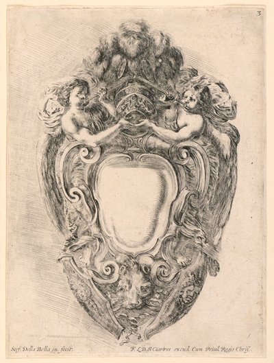 Escutcheon, No. 3 from 