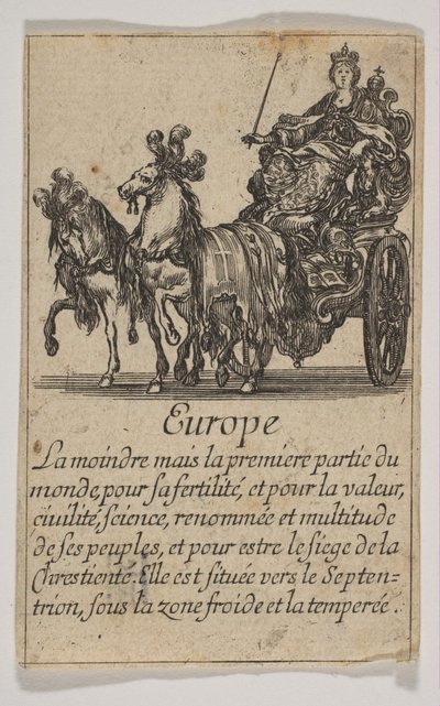 Europe by Stefano della Bella