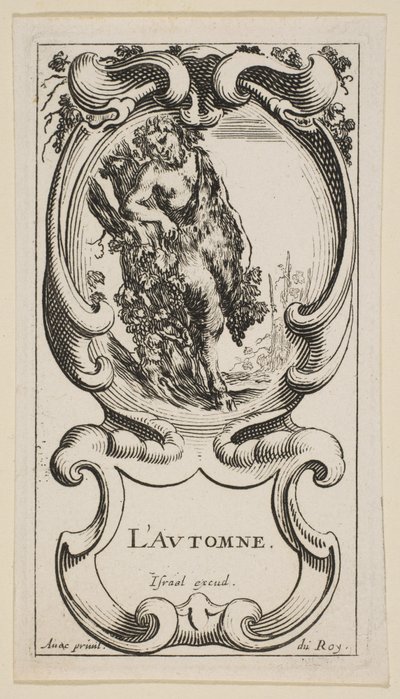 Fall, from The Four Seasons, ca. 1641 by Stefano della Bella