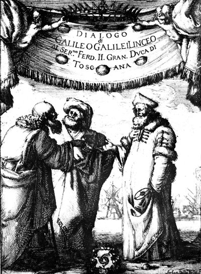 Frontispiece of Galileo