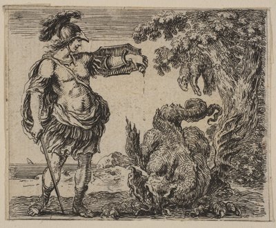 Jason, from Game of Mythology by Stefano della Bella