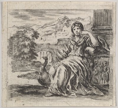 Juno, from Game of Mythology by Stefano della Bella