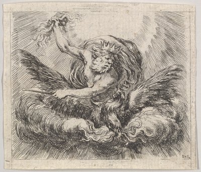 Jupiter, from Game of Mythology by Stefano della Bella