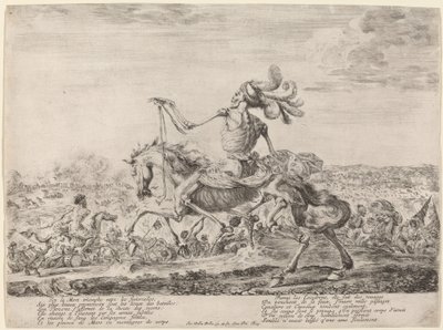 Death on a Battlefield, 1648 by Stefano della Bella