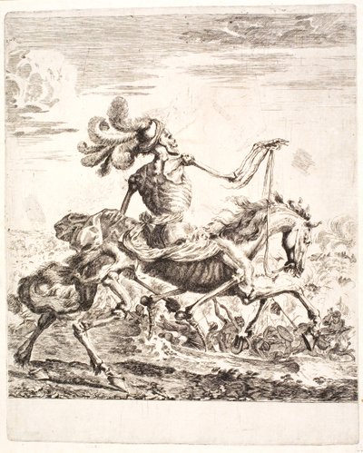 Death on a Battlefield by Stefano della Bella
