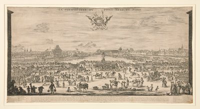 Le Pont Neuf, Paris by Stefano della Bella