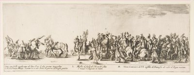 Part of the Entrance of the Polish Legation L and M by Stefano della Bella