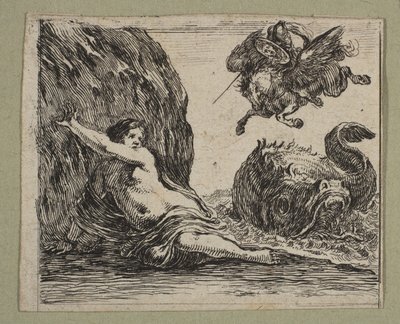 Perseus and Andromeda by Stefano della Bella