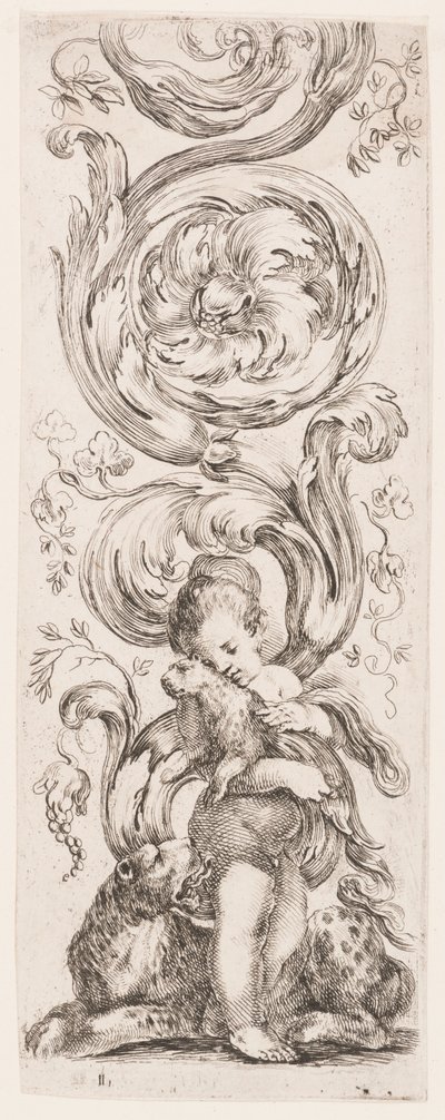 Plate, from the series Ornaments or Grotesques by Stefano della Bella