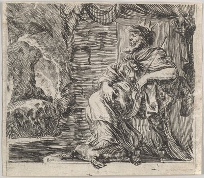 Pluto, from Game of Mythology by Stefano della Bella