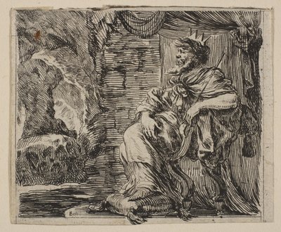 Pluto, from Game of Mythology by Stefano della Bella