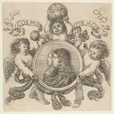Portrait of Cosimo de Medici and Marguerite Louise d