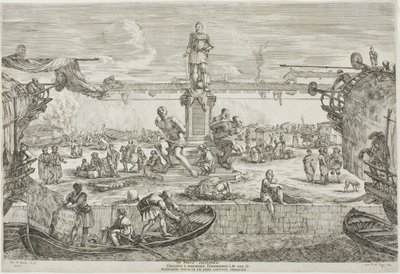 Statue of Ferdinand I, Grand Duke of Tuscany by Stefano della Bella