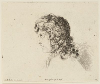 Study (The Principles of Drawing, 25) by Stefano della Bella
