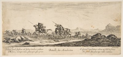 The Battle of the Amalekites by Stefano della Bella