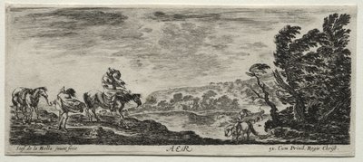 The Four Elements: Air by Stefano della Bella