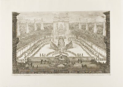The Opening Assembly of the Equestrian Ballet by Stefano della Bella