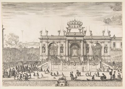 The Procession of the Holy Sacrament by Stefano della Bella