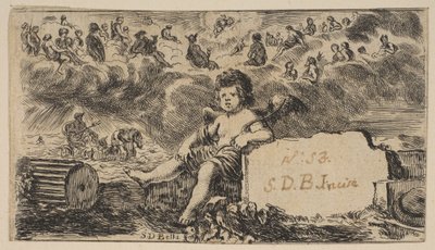 Title Page: Cupid, from Game of Mythology by Stefano della Bella