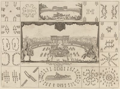 Tournament Executed in Florence for the Marriage of Grand Duke Ferdinand II, 1637 by Stefano della Bella