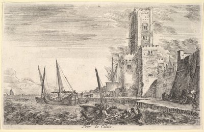 Tower of Calais by Stefano della Bella