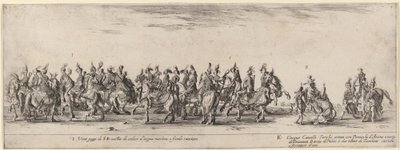 Twenty Pages and Five Turkish Horses by Stefano della Bella
