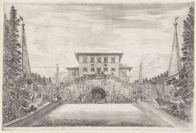 Villa Pratolino (series title) by Stefano della Bella