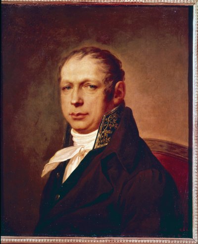 Portrait of the Architect Adrian D. Zakharov by Stepan Semenovich Shchukin