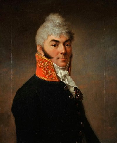 Portrait of Count Nikolay Nikolayevich Novosiltsev by Stepan Semenovich Shchukin