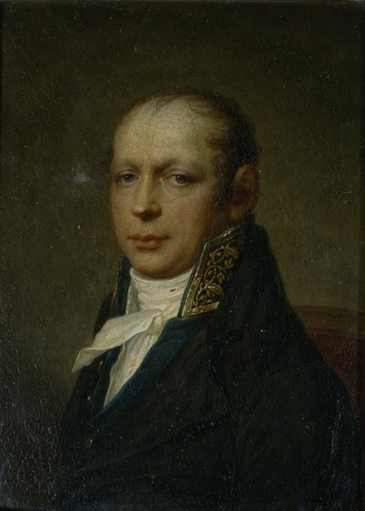 Portrait of the Architect Andreyan Adrian D. Zakharov by Stepan Semenovich Shchukin