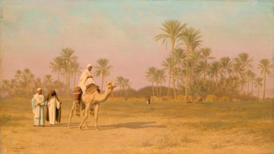 Scorching Hot Day (Algeria) by Stepan Wladislawowitsch Bakalowitsch