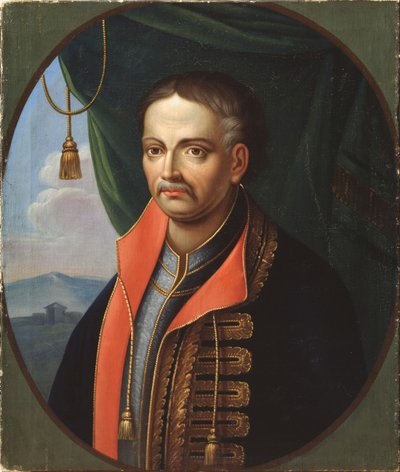 Portrait of the Hetman Ivan Mazepa 1639-1709 by Stepan Zemlykov