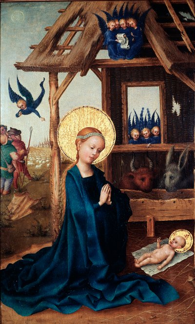 Adoration of the Child by Stephan Lochner