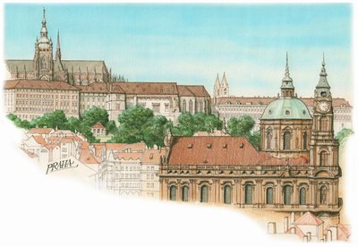 A View of Prague by Stephen Conlin