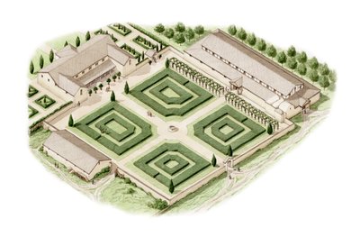 Brading Roman Villa, Isle of Wight, c.350-400 by Stephen Conlin