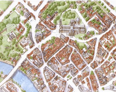 City of York Aerial Image by Stephen Conlin