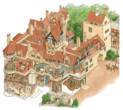 Cragside House, Northumberland, c.1872-1900 by Stephen Conlin