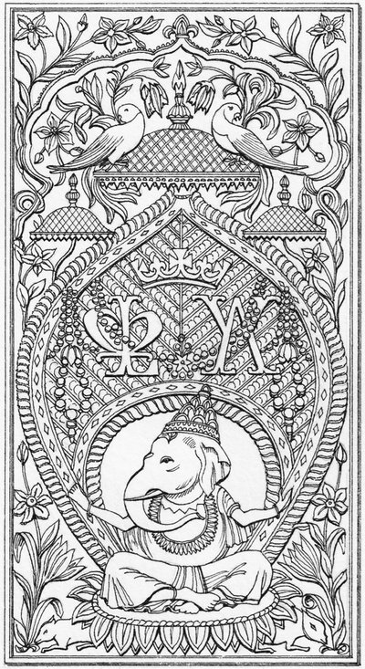 Indian Panel, Bagshot Park, Surrey by Stephen Conlin