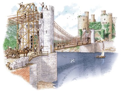 The Construction of Conwy Bridge, County Borough of Conwy by Stephen Conlin