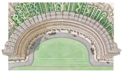 The Royal Crescent, Bath, c.1780-1800 by Stephen Conlin