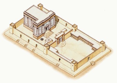 The Second Temple, Jerusalem, c.19BC-70AD by Stephen Conlin
