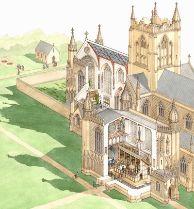 Walsingham Priory, Norfolk, c.1500-1535 by Stephen Conlin